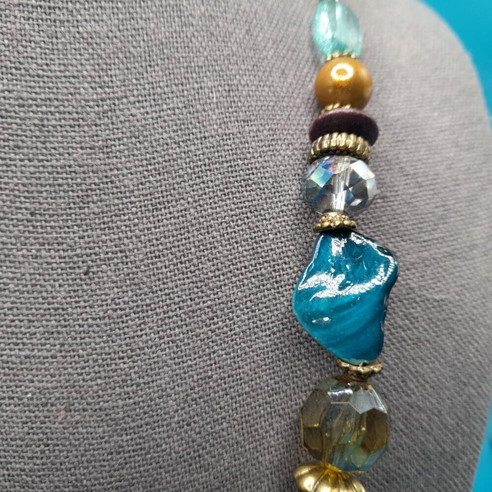 Ruby Road Multi-Colored Bead Necklace, Single Str… - image 4